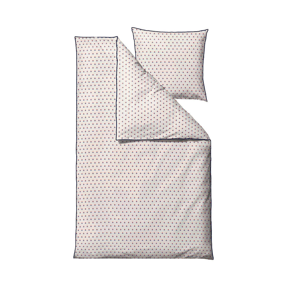 TULIP Organic Sengetøj - 140x200 cm - Blå