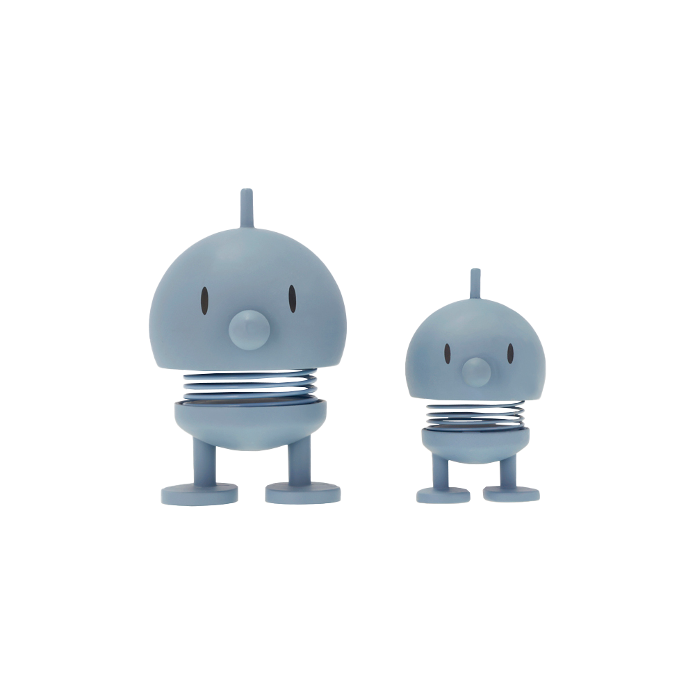 Hoptimist Soft Bumble sæt XS+S - Støvet blå