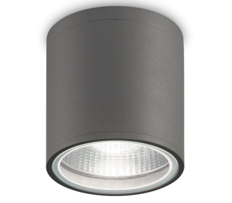 GUN Påbygningsspot i metal Ø11 cm 1 x GU10 - Antracit