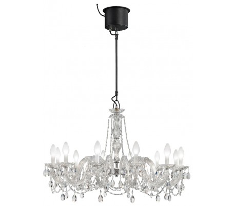 DRYLIGHT S12 Udendørs lysekrone Ø106 cm 36W LED - Klar