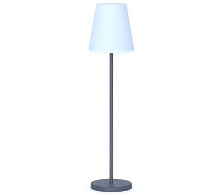 Lola udendørs gulvlampe H119 cm - Antracit/Hvid