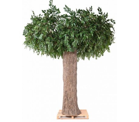 Stort kunstigt Ficus træ H370 x Ø370 cm
