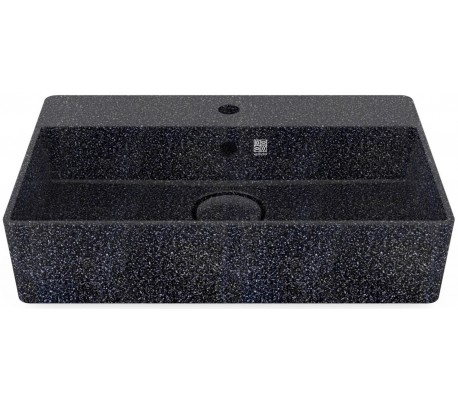 Woodio håndvask 60 x 40 cm ECO - Charcoal