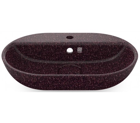 Woodio håndvask 60 x 40 cm ECO - Bær rød