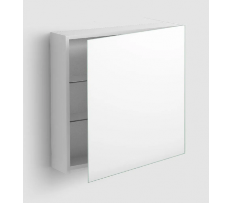 MATCH ME spejlskab 70 x 70 cm - Hvid/Klar