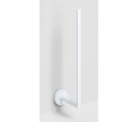 FLAT Toiletrulleholder til 3 ruller H30,6 cm - Mat hvid