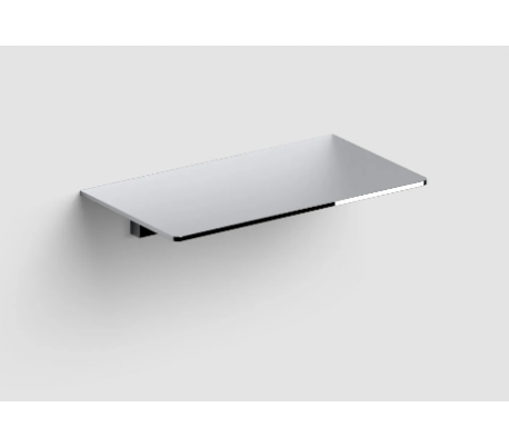 SJOKKER Væghylde 18 x 10 cm - Krom