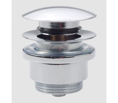 INBE Bundventil Pop-Up 1 1/4" - Krom