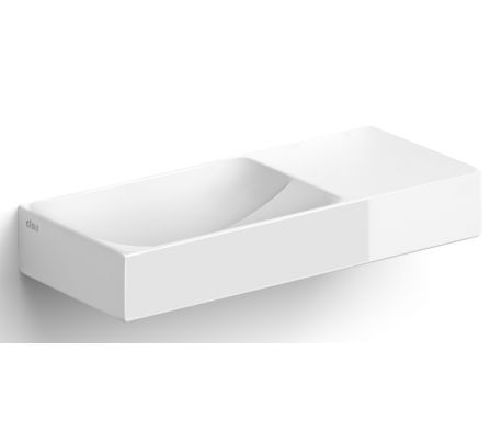 VALE Håndvask 45 x 19 cm Keramik - Hvid højglans