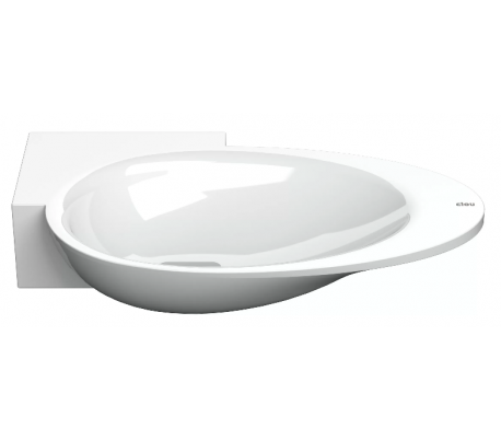 FIRST Håndvask 38,8 x 24,6 cm Mineral - Hvid højglans