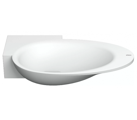 FIRST Håndvask 38,8 x 24,6 cm Aluite - Mat hvid