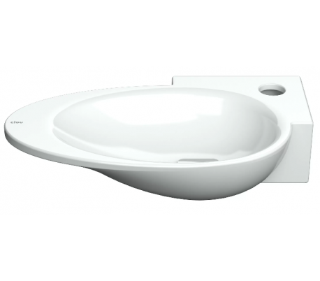 FIRST Håndvask 38,8 x 24,6 cm Keramik - Hvid højglans