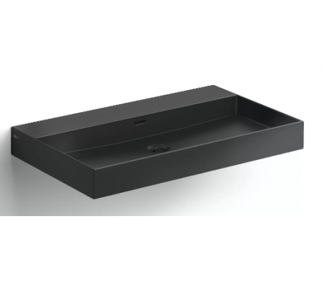 NEW WASH ME Håndvask 70 x 42 cm Keramik - Mat sort