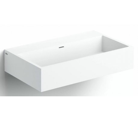 WASH ME Håndvask 70 x 42 cm Aluite - Mat hvid