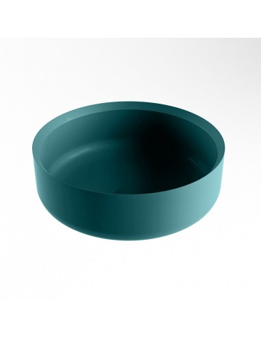 COSS håndvask Ø36 cm Solid surface - Petrolium