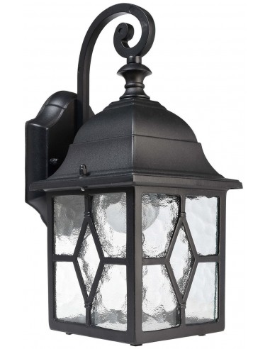 Sargas væglampe H31,8 cm 1 x H27 - Sort