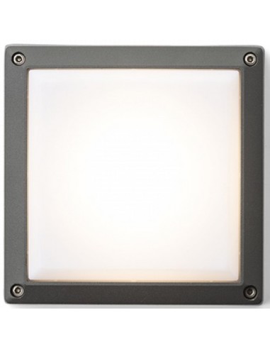 DELTA 145 Væglampe 14,2 x 14,2 cm 1 x GX53 - Antracit