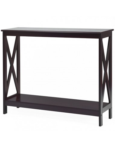 Konsolbord i mdf B100 x D30 cm - Brun