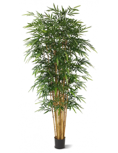 Stor kunstig bambus H235 cm