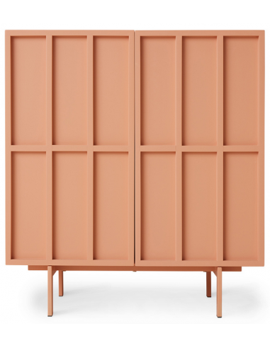 Sideboard i MDF og metal H89 x B80 cm - Blush