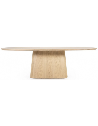 Nola spisebord i MDF og egetræsfinér 250 x 110 cm - Eg