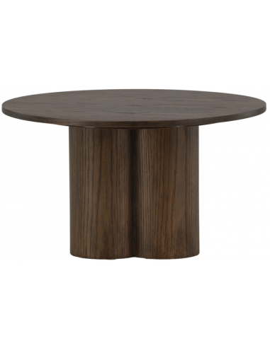 Oli sofabord i mdf H45 x Ø80 cm - Mokka