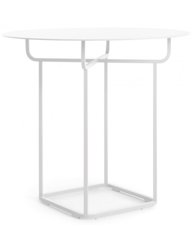 Diabla Grill havebord i aluminium H73 x Ø80 cm - Grå