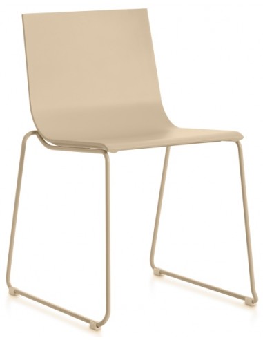 Diabla Vent havestol i stål og polyurethan H78 cm - Sand