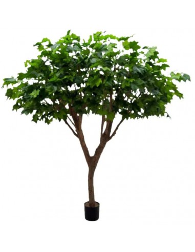 Stort kunstigt Ahorntræ H240 cm - Grøn