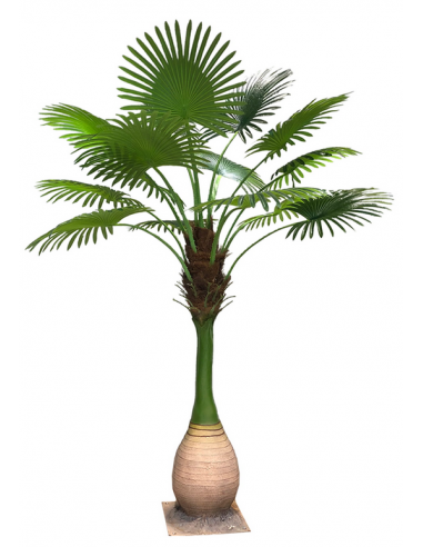 Kunstig Dypsis palme H250 cm - Brun/Grøn