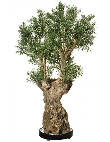 Stort kunstigt Oliventræ med potte H330 cm