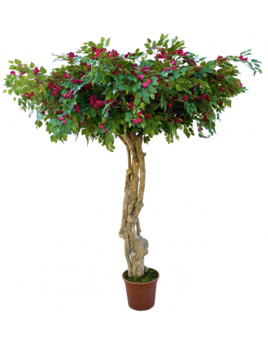 Stort kunstigt Bougainvillea træ H250 - 275 cm