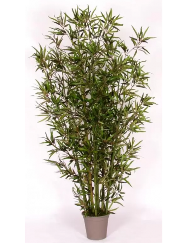 Stor kunstig Bambus plante H200 cm - UV resistent