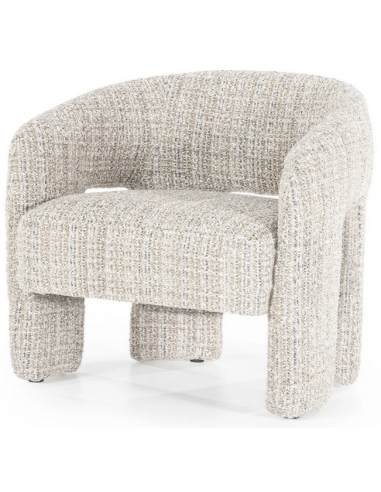 Hamilton lænestol i polyester H72 cm - Taupe