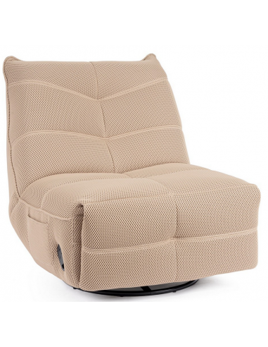 Gitta lænestol i 3D polyester H93,5 cm - Beige