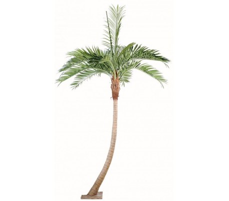Stort kunstigt palmetræ H270 cm