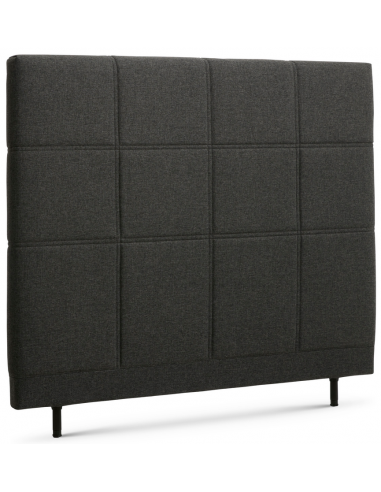 Lars sengegavl i polyester B120 cm - Antracit