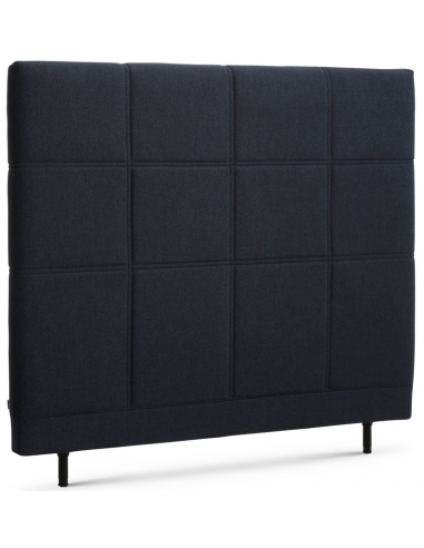 Lars sengegavl i polyester B140 cm - Dyb blå