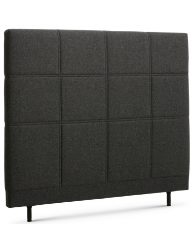 Lars sengegavl i polyester B140 cm - Antracit