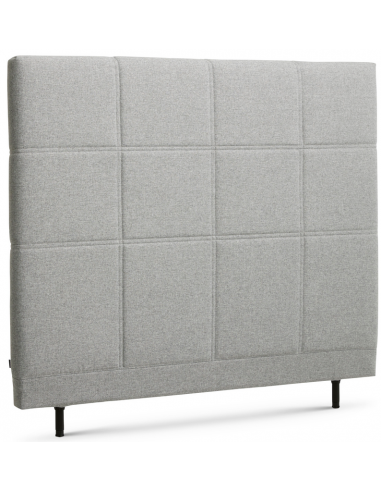 Lars sengegavl i polyester B140 cm - Lysegrå