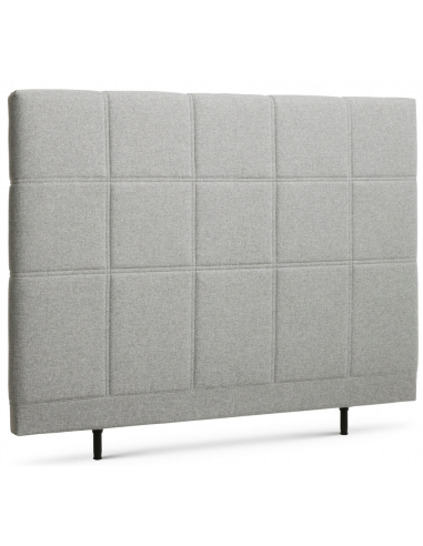 Lars sengegavl i polyester B160 cm - Lysegrå