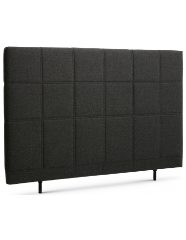 Lars sengegavl i polyester B180 cm - Antracit