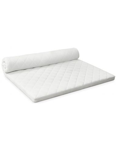 Latex topmadras 140 x 200 cm - Hvid