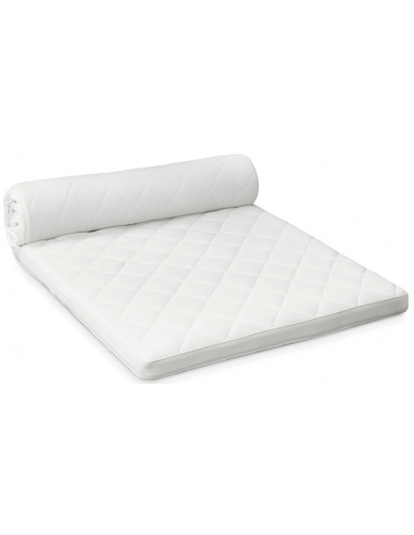 Kuvert topmadras 90 x 200 cm - Hvid