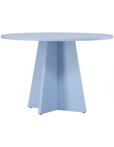 BOOT Rundt spisebord i mdf H75 x Ø110 cm - Blå