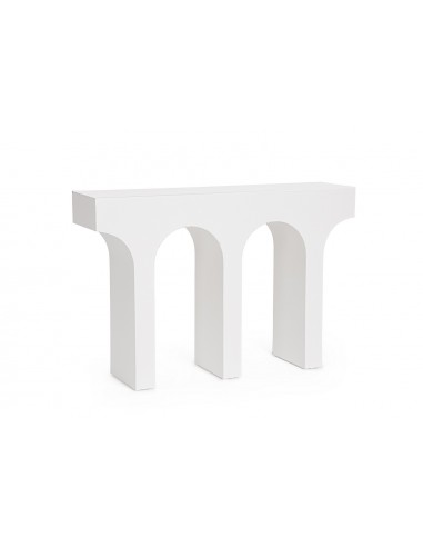 RHOME Konsolbord i MDF H80 x B120 x D30 cm - Hvid