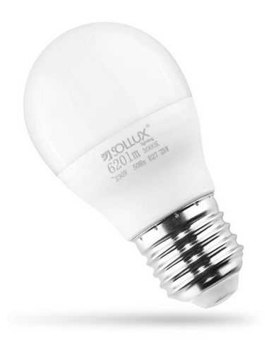 E27 LED lyskilde 3000K 7,5W 620lm