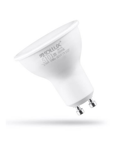 GU10 LED lyskilde 3000K 7W 510lm