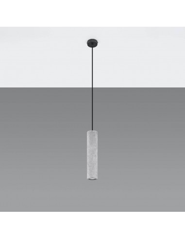 LUVO Loftlampe i beton Ø6 cm 1 x GU10 - Betongrå