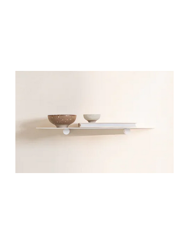 LENN Hylde i rustfri stål H2,2 x B40 x D17 cm - Hvid